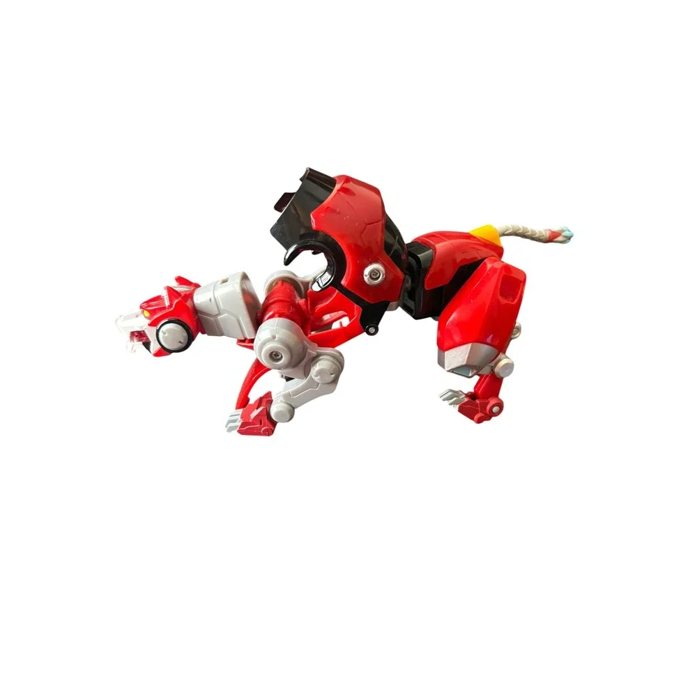 Voltron Legendary Defender Red Lion Figure Playmates Transforming Action Toy